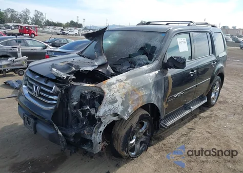 2014 Honda Pilot Ex-L from USA, damaged, VIN 5FNYF4H59EB023794
